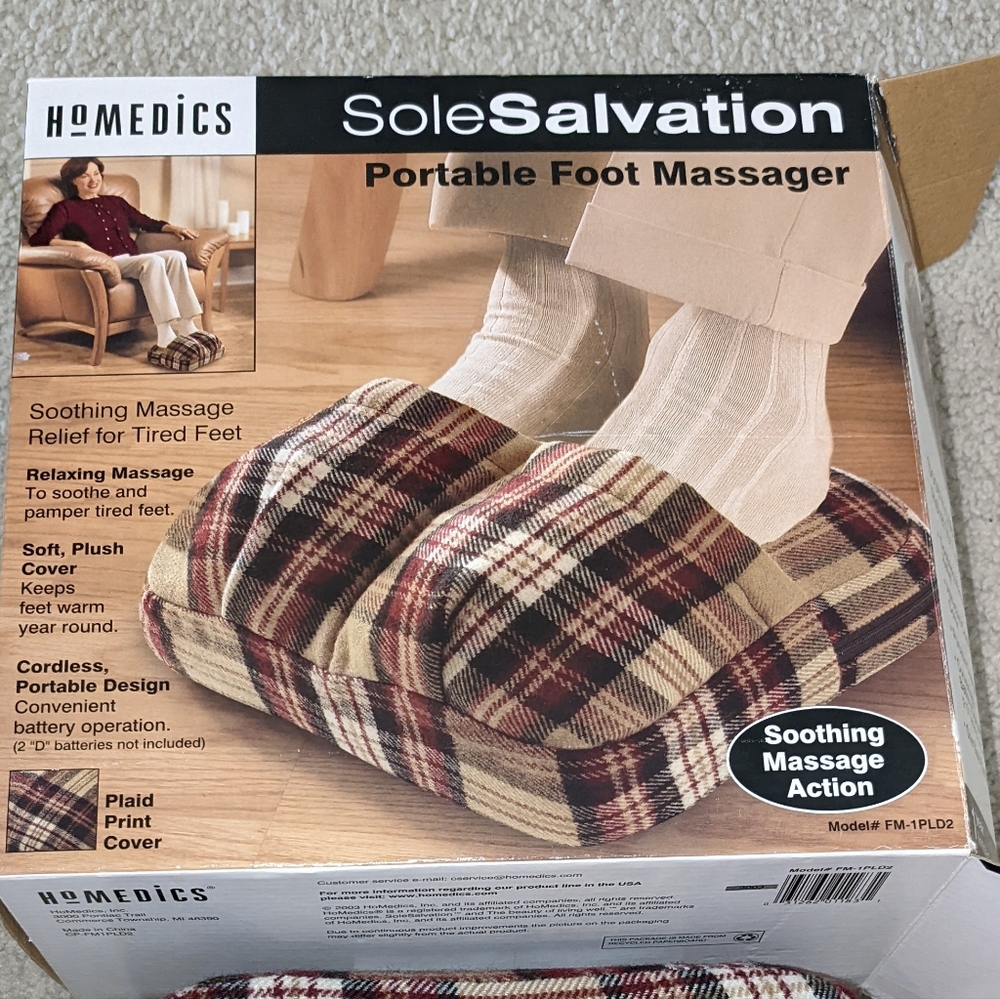 Homedics foot massager